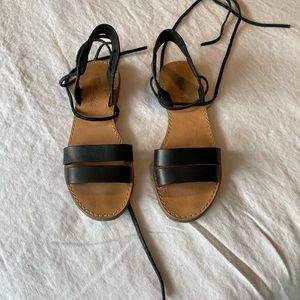 Madewell size 6 black sandals